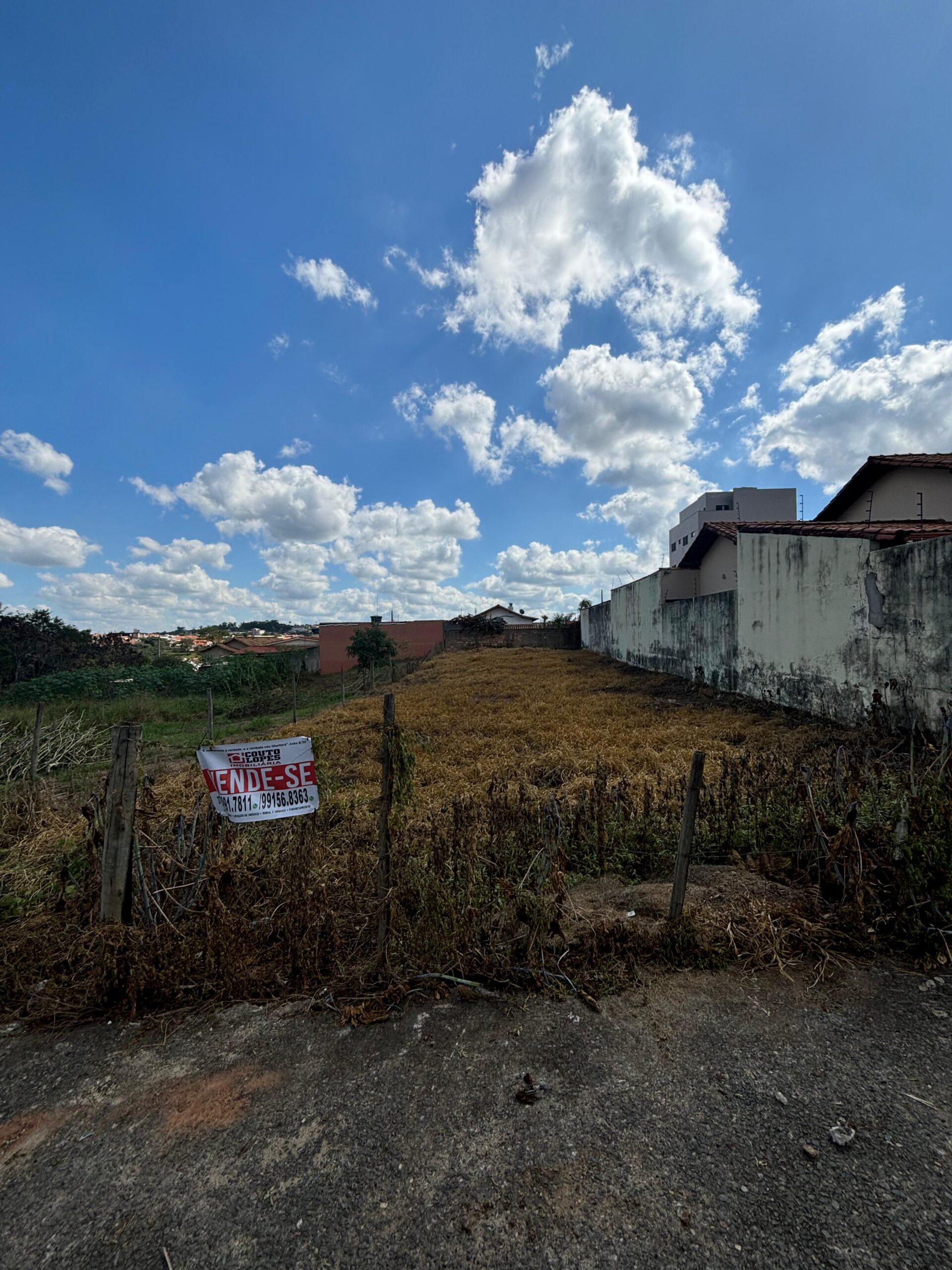OPORTUNIDADE! LOTE A VENDA BAIRRO:SÃO GERALDO