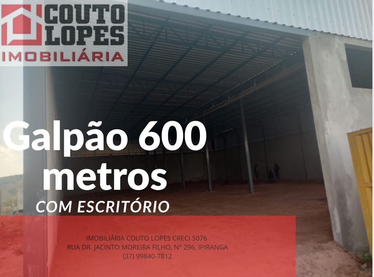 GALPÃO CIDADE NOVA DE 600 MTS